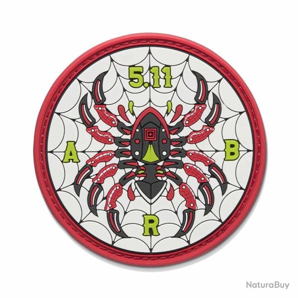 Patch Bladed Spider Crimson 5.11 Tactical - �cusson autoagrippant PVC