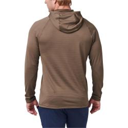 Sweat &agrave; Capuche STRATOS Marron 5.11