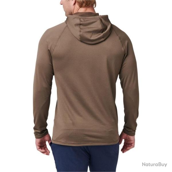 Sweat � Capuche STRATOS Marron 5.11