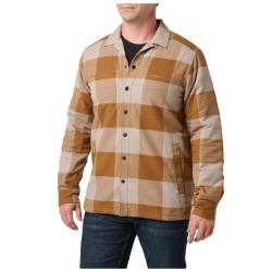 Veste chemise Seth Pecan Check 1044 doubl&eacute;e 5.11 Tactical