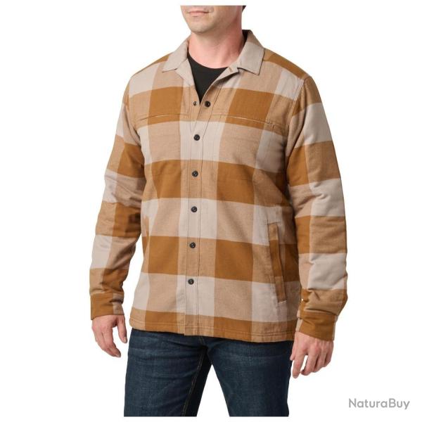 Veste chemise Seth Pecan Check 1044 doubl�e 5.11 Tactical