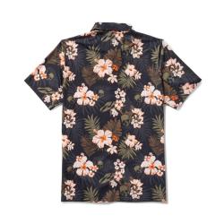 Polo manches courtes All Day Regular Black Tropical Skull 1490 5.11 Tactical