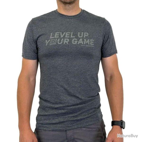Tee shirt Eric GRAUFFEL Level Up Tee Charcoal 035 5.11