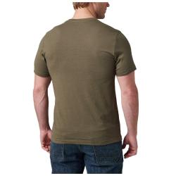 T shirt Atmos Logo Ranger Green 186 coton 5.11 Tactical