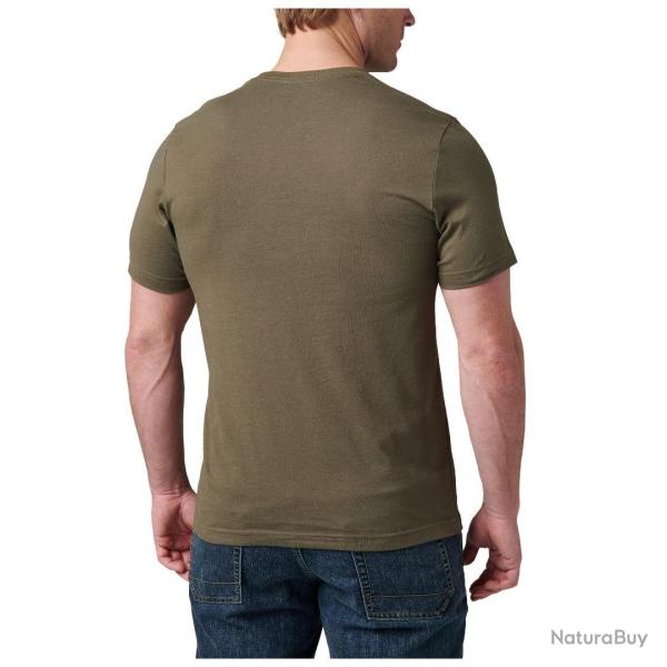 T shirt Atmos Logo Ranger Green 186 coton 5.11 Tactical