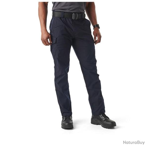Pantalon tactique Icon dark Navy coupe slim - 8 poches renforc�es | 5.11 Tactical