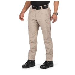 Pantalon tactique Icon khaki beige coupe slim - 8 poches renforc&eacute;es | 5.11 Tactical