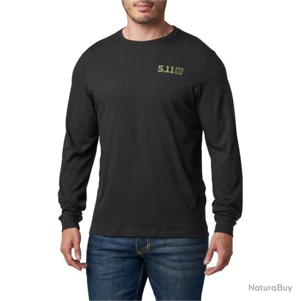 T shirt Skull Island LS Tee noir 5.11