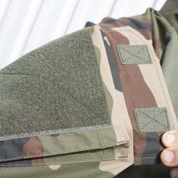 Chemise de combat Rapid camouflage fran&ccedil;ais zip vert 5.11