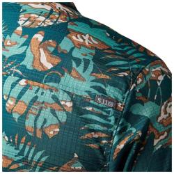Chemise manches courtes Adventure Print Blueblood Reflection Camo 1476 5.11 Tactical