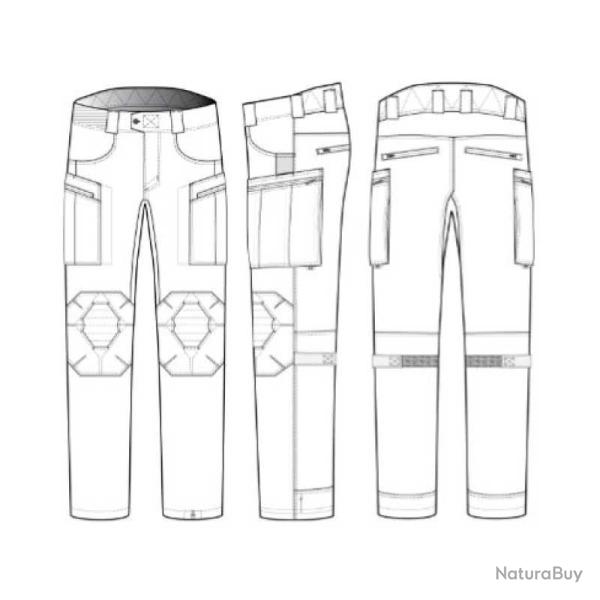 Pantalon tactique femme V.XI XTU Dark Navy No Melt No Drip 5.11