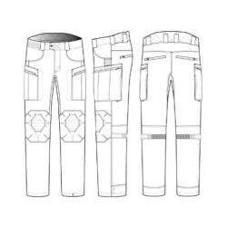 Pantalon tactique femme V.XI XTU Ranger Green No Melt No Drip 5.11