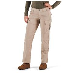 Pantalon tactique femme Stryke khaki - R&eacute;sistant, stretch, 12 poches | 5.11