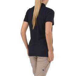 Women's Professional Short Sleeve Polo femme coton piqu&eacute; bleu marine 724 5.11 Tactical - 5.11 Tactic