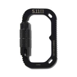 Mousqueton 5.11 Hardpoint L3 Locking Noir - S&eacute;curis&eacute; et compatible MOLLE