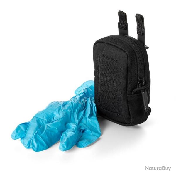 Pochette � gants nitrile Flex noire - Acc�s rapide MOLLE/Hexgrid | 5.11