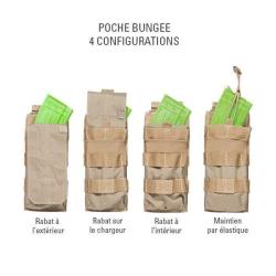 Porte chargeur MP5 Bungee simple 5.11 Tactical