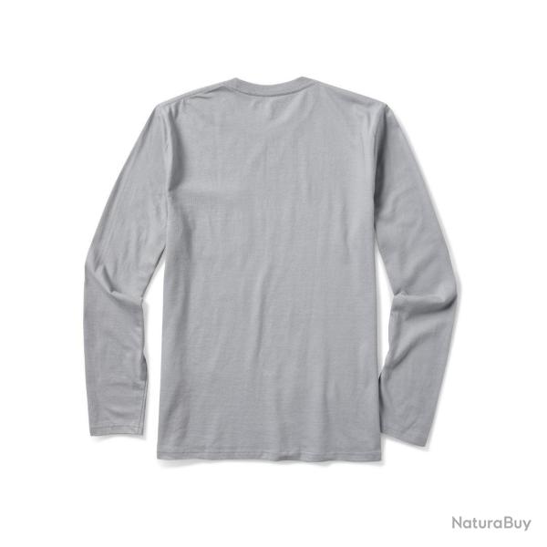5.11 Tactical Elite Long Sleeve Pocket Tee Titan Grey 020 - Taille L