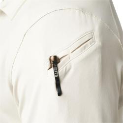 5.11 Tactical Polo Paramount Crest - Mushroom (1263) - Respirant & technique Mushroom (1263) Mat