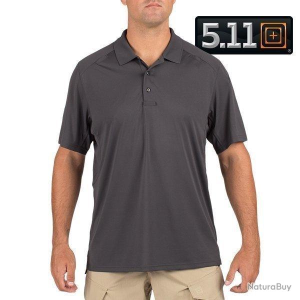 5.11 Tactical Polo Helios Manches Courtes Gendarmerie Bleu - Taille L