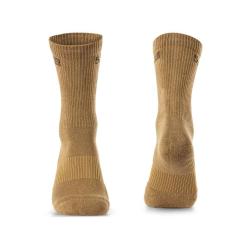 5.11 Tactical Chaussettes Duty Ready Basic Crew - Coyote - Taille S (lot de 4)