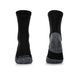5.11 Tactical Chaussettes Duty Ready Ultra Crew Noir - Lot de 2 paires