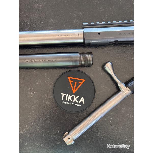 Tikka T3x Varmint Custom 6BR Lothar Walther + Canon .308 - Rail 30MOA - Base Projet