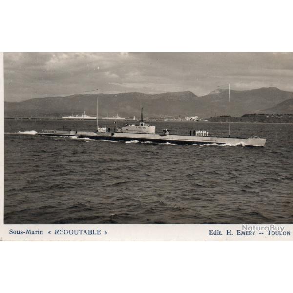Carte postale Sous-Marin � REDOUTABLE � -N�7705