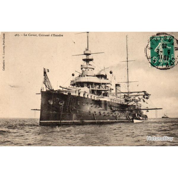 Carte postale du cuirass� Le Carnot -N�7707