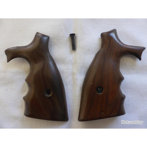 Plaquettes pour revolver d'origine inconnu