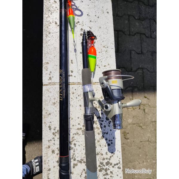 Lot de 2 cannes � p�che