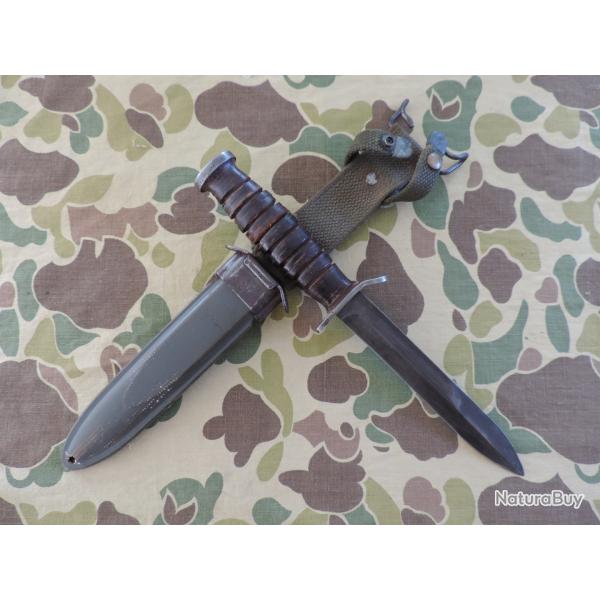 Poignard USM3 Imperial avec marquage sur garde, US WW2.