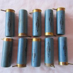 Boite de cartouches de collection, &agrave; broche, Cal 12 plomb 6 PN en carton