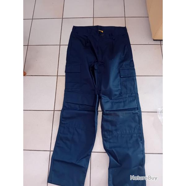 ENCHERE VERITABLE PANTALON DE COMBAT NAVY UCC TAILLE 41-42