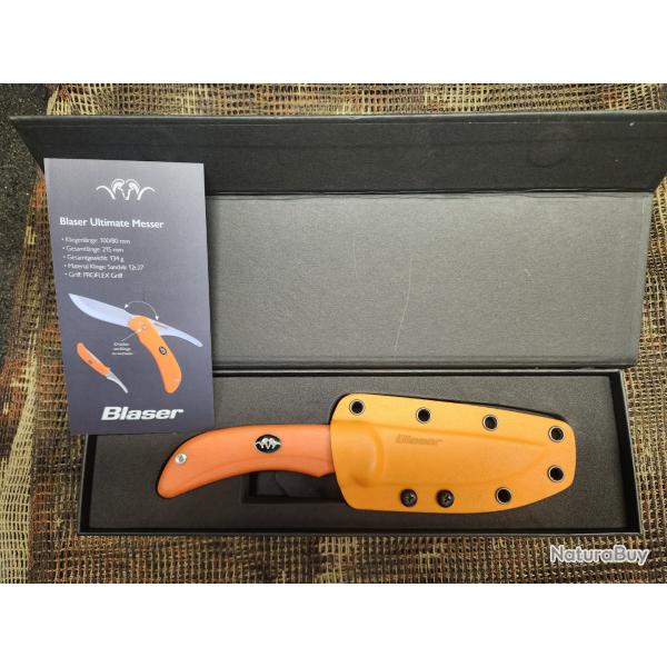 couteau blaser ultimate orange  multilames