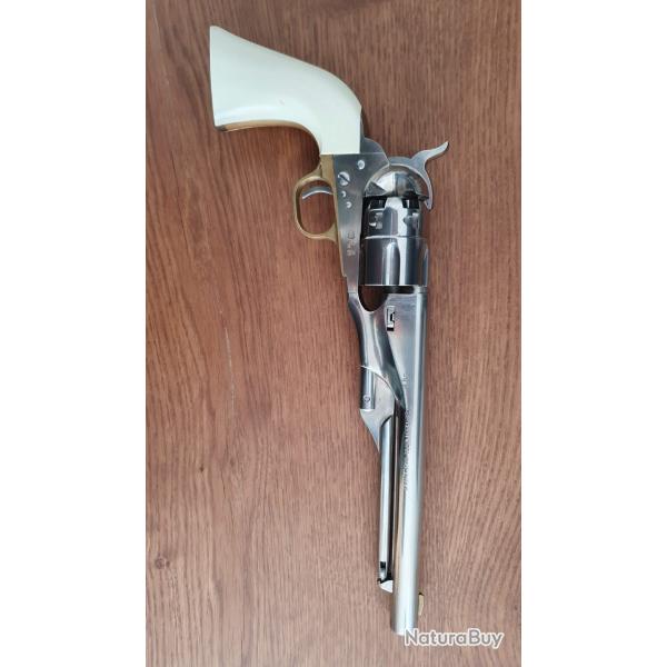 Pietta Colt Army 1860 Silver