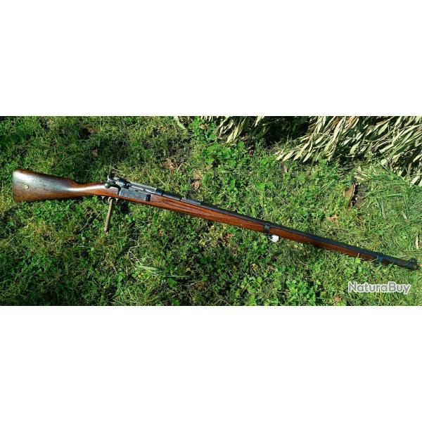 magnifique krag jorgensen DANOIS modele 1889  long infanterie pour militaria ou collection