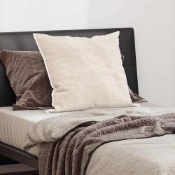 Salon de jardin 7 pcs avec coussins noir r&eacute;sine tress&eacute;e