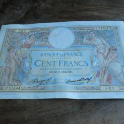 monnaie cent francs luc olivier merson  BU .25.6.1936.BU