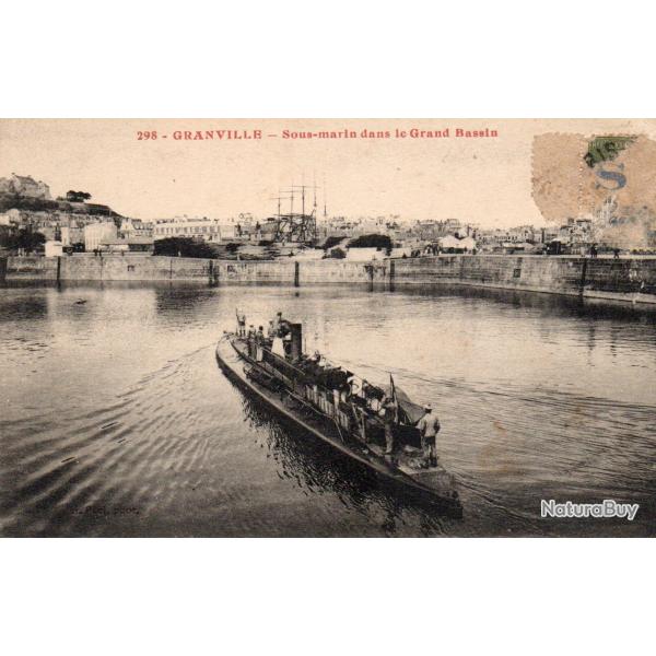 Carte Postale Granville Sous-marin dans le Grand Bassin -N�7715
