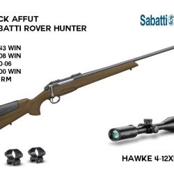 Pack aff&ucirc;t SABATTI ROVER HUNTER 7 MM REM MAG