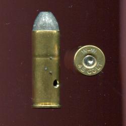 .45 Long Colt - production Winchester - marquage WW 45 COLT - balle plomb