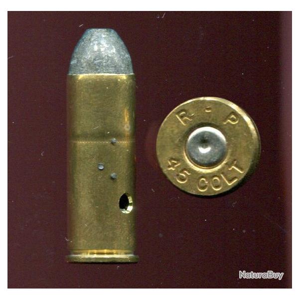 .45 Long Colt - production Winchester - marquage RP 45  COLT - balle plomb