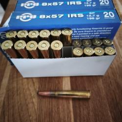 Cartouches, balles, 8,57 IRS, JRS Partizan
