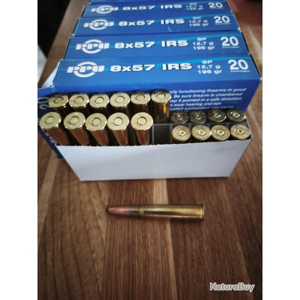 Cartouches, balles, 8,57 IRS, JRS Partizan