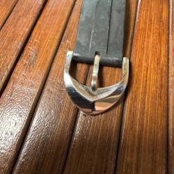 BOUCLE SEIKO ARCTURA POUR BRACELET EN CAOUTCHOUC NOIR SRN013J1 BRACELET DE MONTRE 5M54 0AB0 SRN011P1