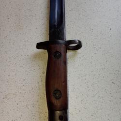 Ba&iuml;onnette enfield MK 1 FR 56 fabriquant JAC ( j.a.chapmann)