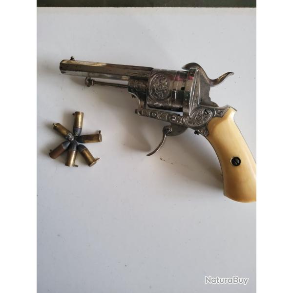 Revolver de poche lefaucheux  7mm