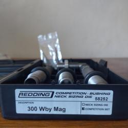 Jeu d'outil redding comp&eacute;tition 300 Weatherby Mag