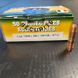 34 ogives GPA cal 7mm (.284) 150 grains